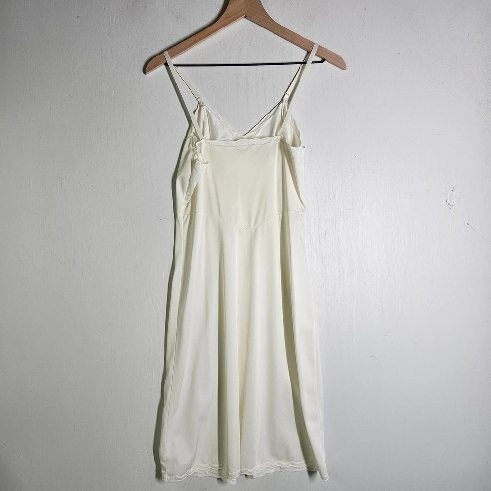 Vintage Gaymode Unclingable Full Slip 36 Reg White Penneys - Picture 8 of 11